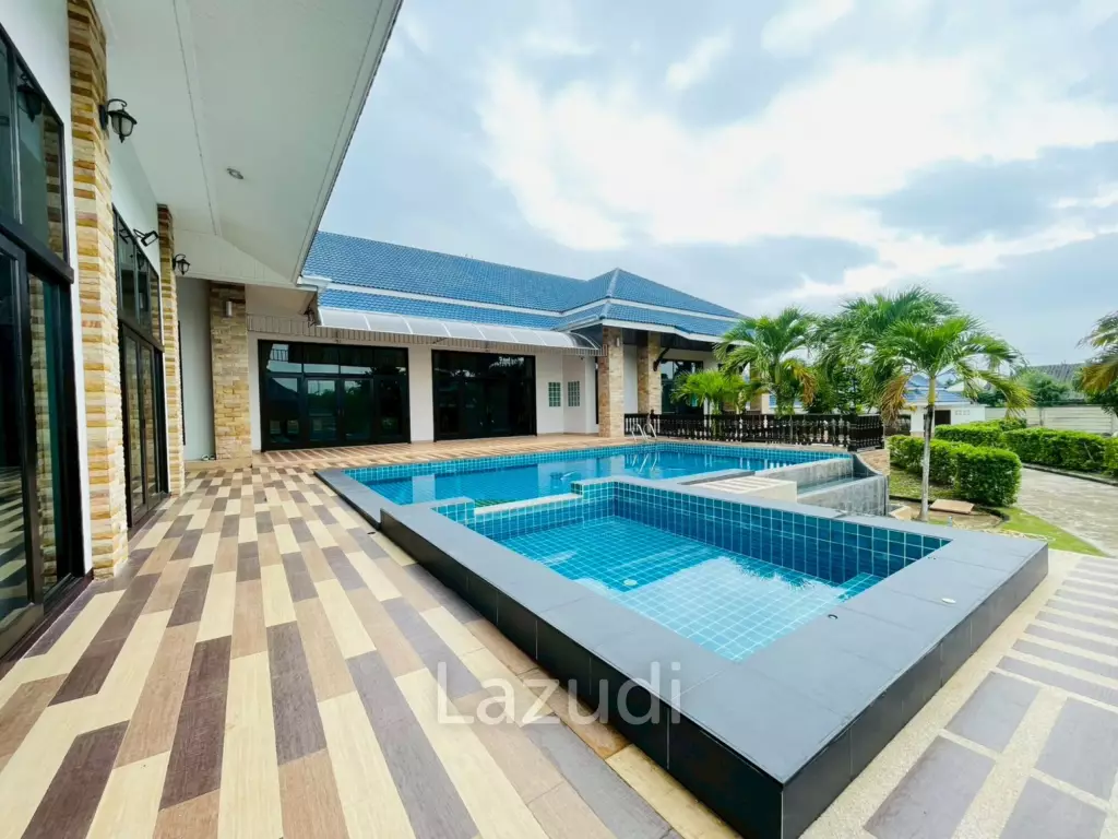 Grand 5-Bedroom Lakefront Pool Villa in Hin Lek Fai, Hua Hin