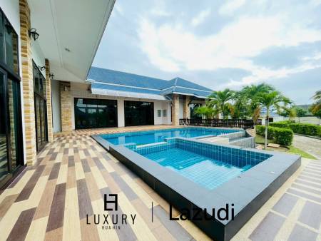 Grand 5-Bedroom Lakefront Pool Villa in Hin Lek Fai, Hua Hin