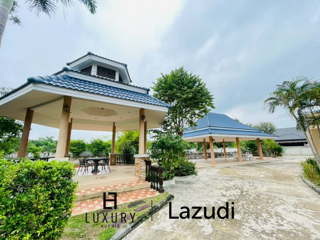 Grand 5-Bedroom Lakefront Pool Villa in Hin Lek Fai, Hua Hin