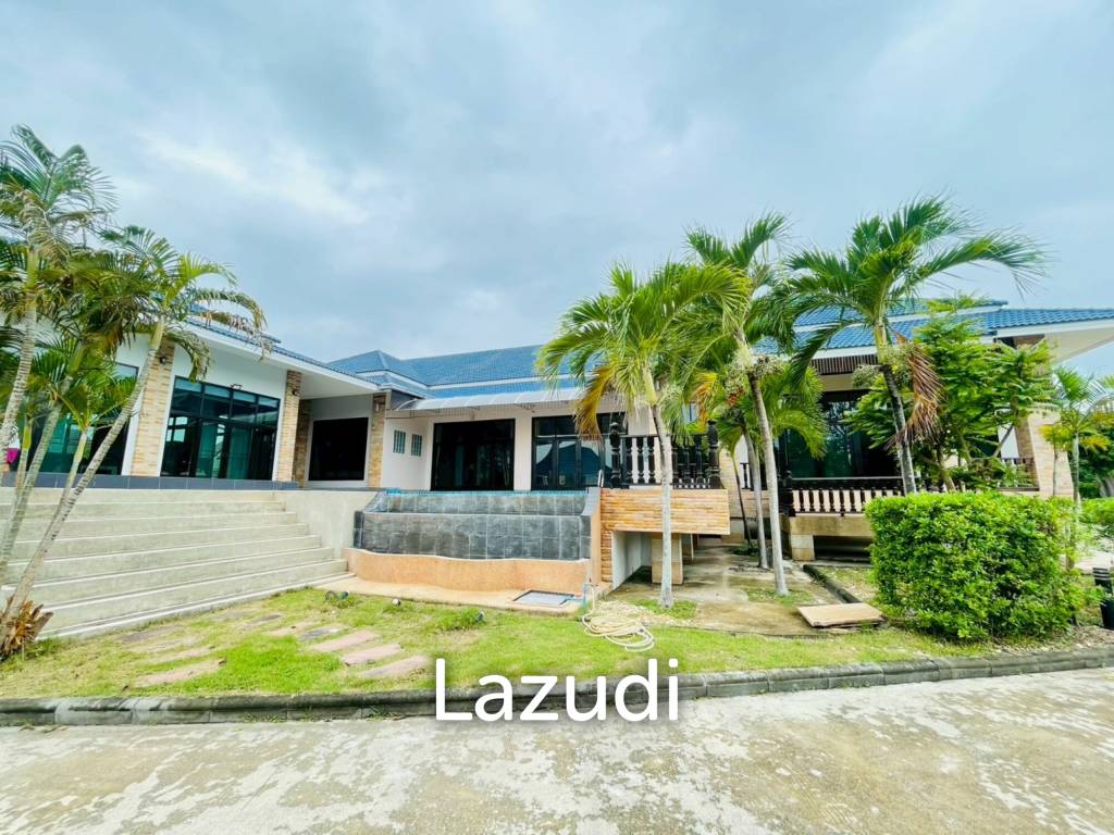 Grand 5-Bedroom Lakefront Pool Villa in Hin Lek Fai, Hua Hin