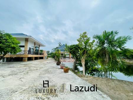 Grand 5-Bedroom Lakefront Pool Villa in Hin Lek Fai, Hua Hin