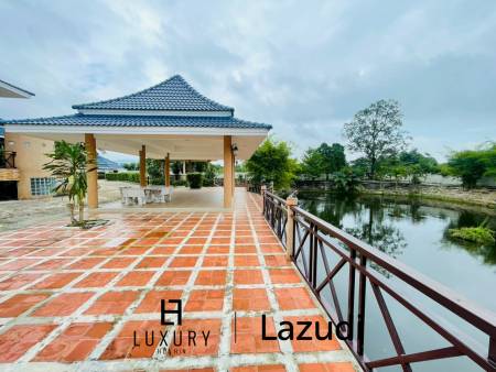 Grand 5-Bedroom Lakefront Pool Villa in Hin Lek Fai, Hua Hin