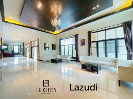 Grand 5-Bedroom Lakefront Pool Villa in Hin Lek Fai, Hua Hin