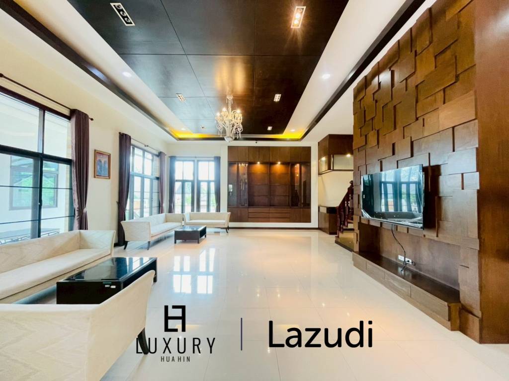 Grand 5-Bedroom Lakefront Pool Villa in Hin Lek Fai, Hua Hin