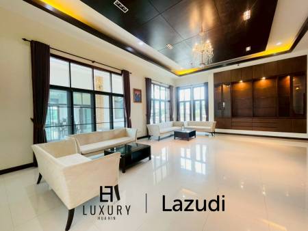 Grand 5-Bedroom Lakefront Pool Villa in Hin Lek Fai, Hua Hin