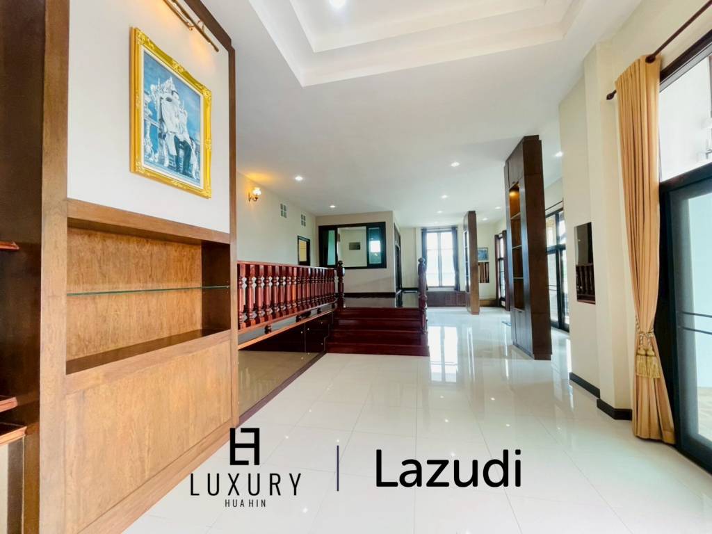 Grand 5-Bedroom Lakefront Pool Villa in Hin Lek Fai, Hua Hin