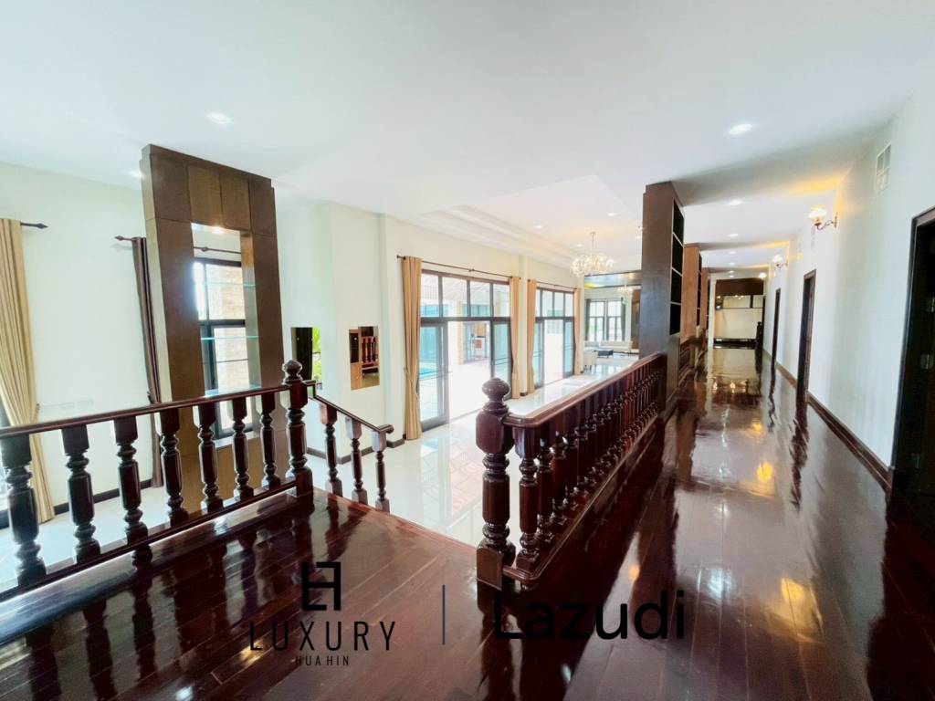 Grand 5-Bedroom Lakefront Pool Villa in Hin Lek Fai, Hua Hin