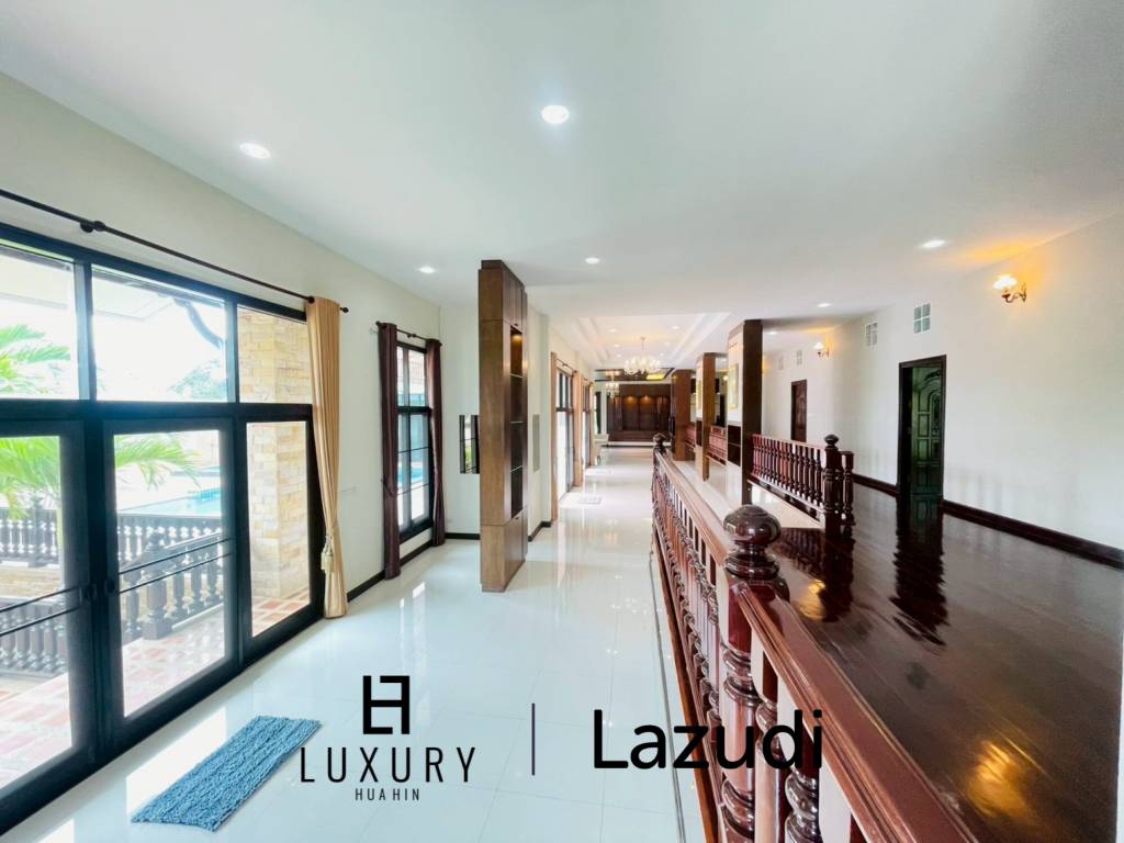 Grand 5-Bedroom Lakefront Pool Villa in Hin Lek Fai, Hua Hin
