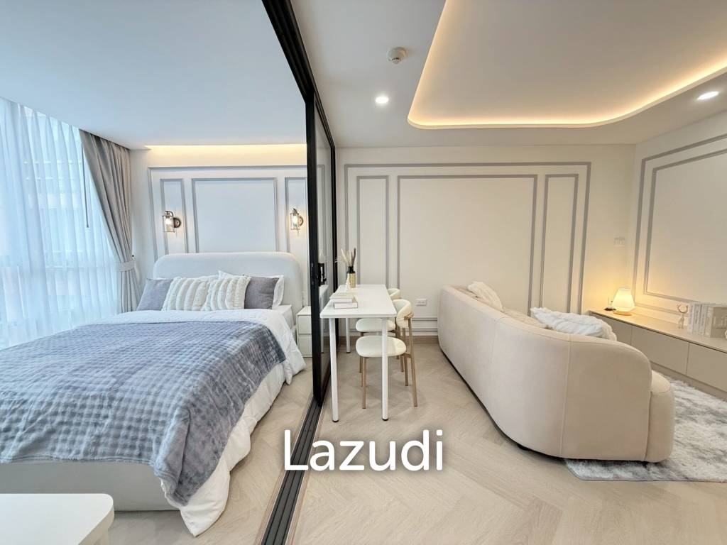 New renovated condo 1 bed 1 bath 33 SQ.M The Kris 5 Ratchada 17