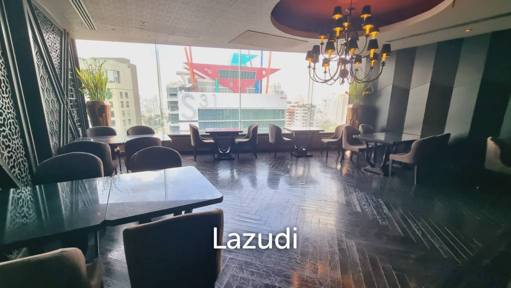 Turnkey Rooftop Restaurant and Bar Beside EmQuartier in Global 4-star Hotel - Fully Equipped, Prime Sukhumvit Location