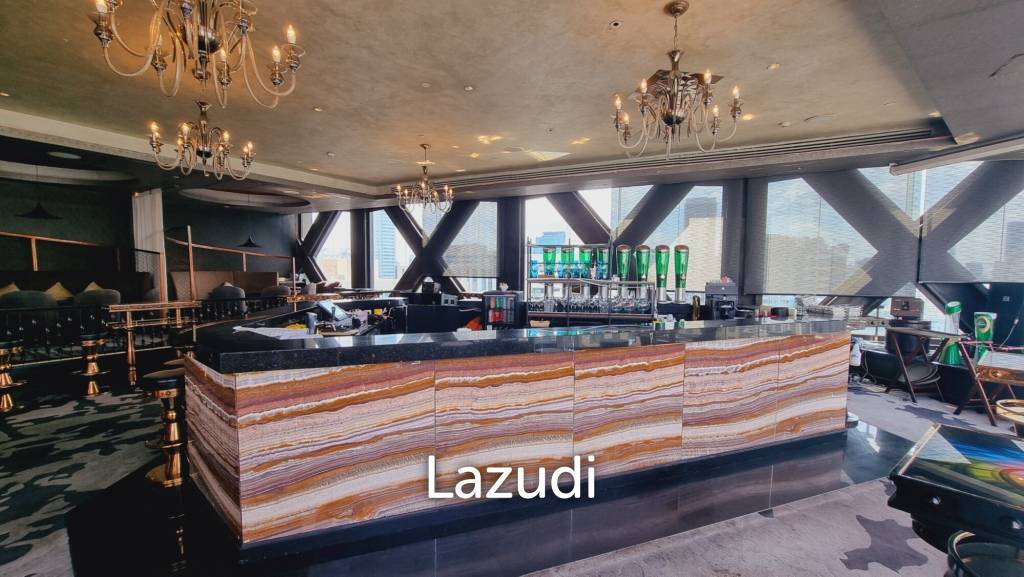 Turnkey Rooftop Restaurant and Bar Beside EmQuartier in Global 4-star Hotel - Fully Equipped, Prime Sukhumvit Location