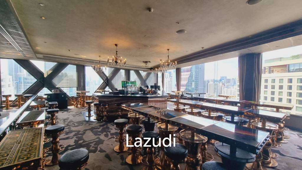 Turnkey Rooftop Restaurant and Bar Beside EmQuartier in Global 4-star Hotel - Fully Equipped, Prime Sukhumvit Location