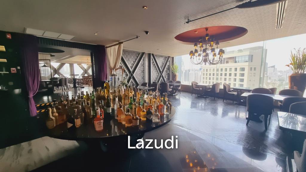 Turnkey Rooftop Restaurant and Bar Beside EmQuartier in Global 4-star Hotel - Fully Equipped, Prime Sukhumvit Location