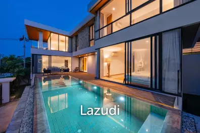 Exclusive 4-Bed Sea View Villa in The BAY Community Plai Laem