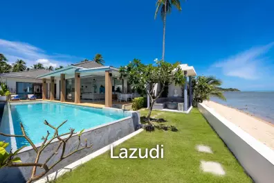 Beachfront Luxury 3-Bedroom Villa in Bang Kao