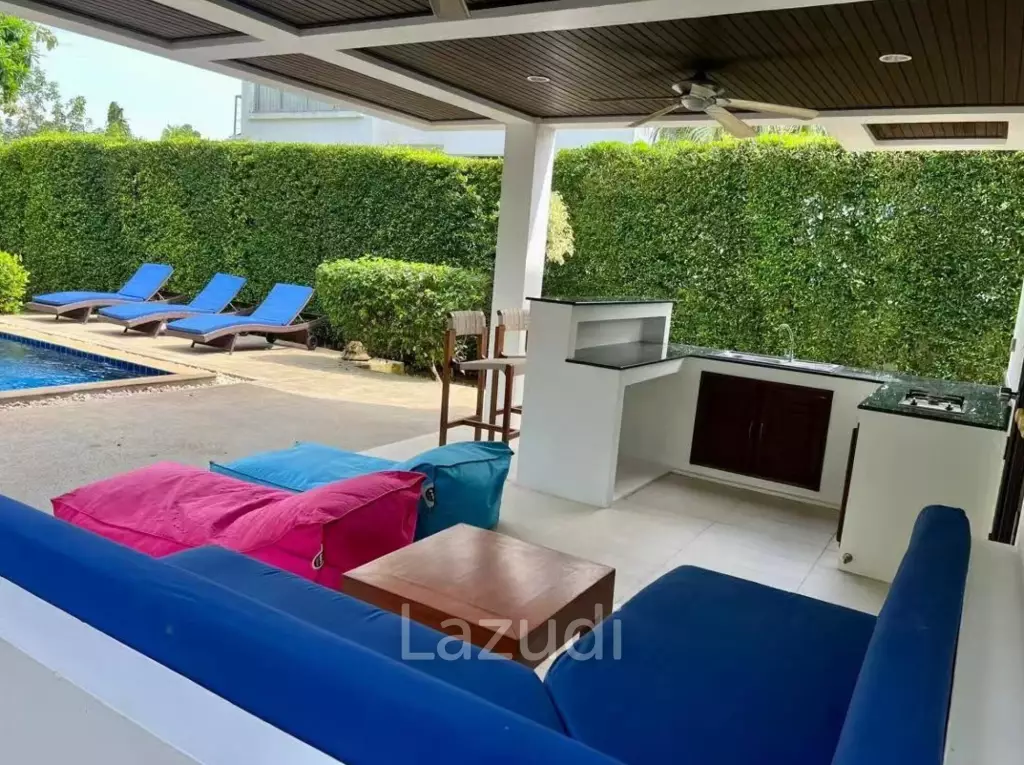3-Bed Villa in Plai Laem | Private Pool & Tropical Garden