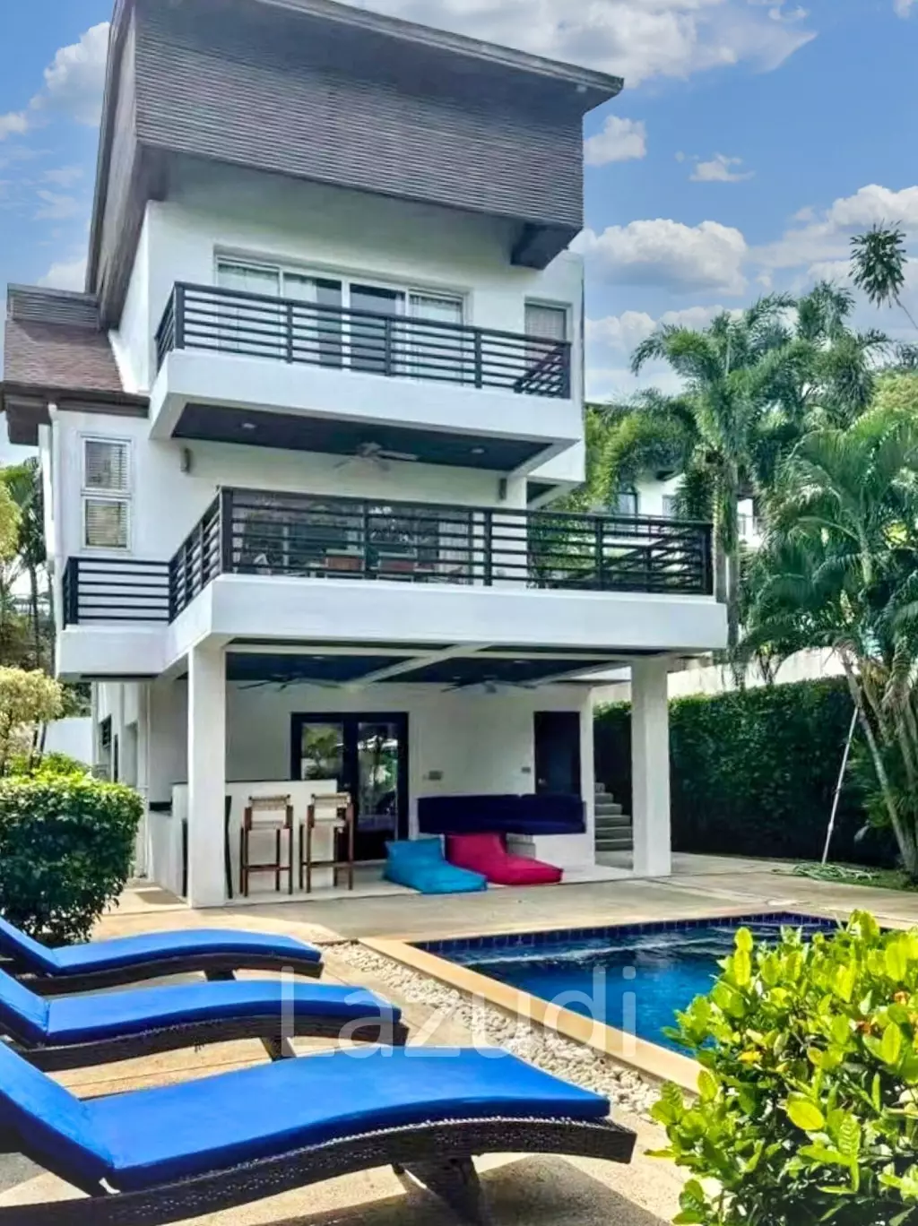 3-Bed Villa in Plai Laem | Private Pool & Tropical Garden