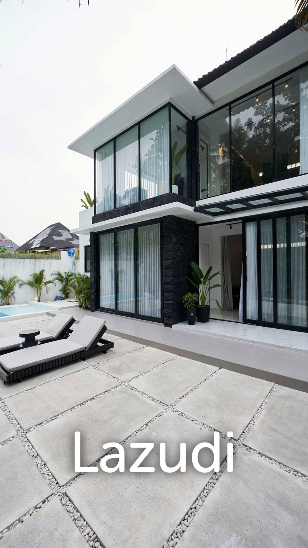 Modern 2 Bedroom Jungle View Villa for lease in Ubud