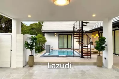 3ห้องนอน 3 ห้องน้ำ 220 ตรม วิลล่าหรูสไตล์มินิมอลทันสมัย