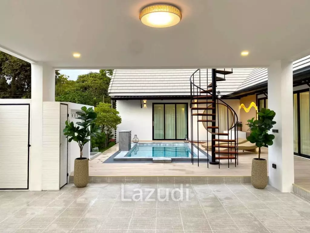 3 Beds 3 Baths 220 SQ.M. Modern Luxury Minimalist Pool Villa