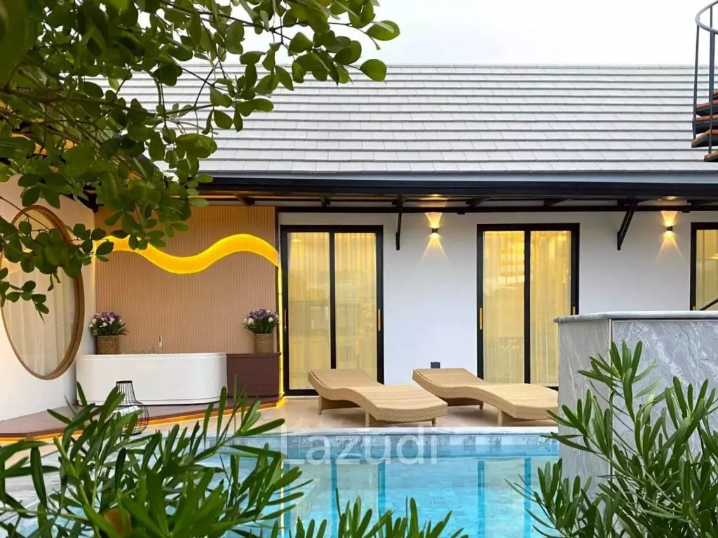 3 Beds 3 Baths 220 SQ.M. Modern Luxury Minimalist Pool Villa