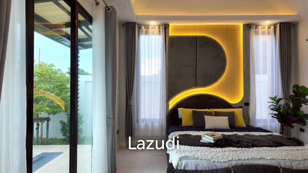 3 Beds 3 Baths 220 SQ.M. Modern Luxury Minimalist Pool Villa