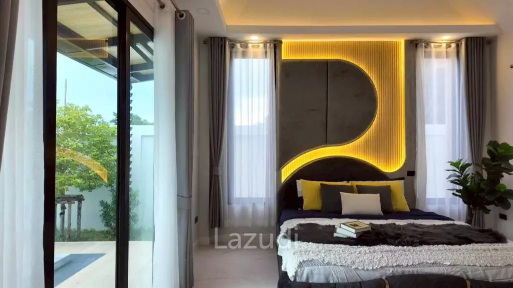 3 Beds 3 Baths 220 SQ.M. Modern Luxury Minimalist Pool Villa