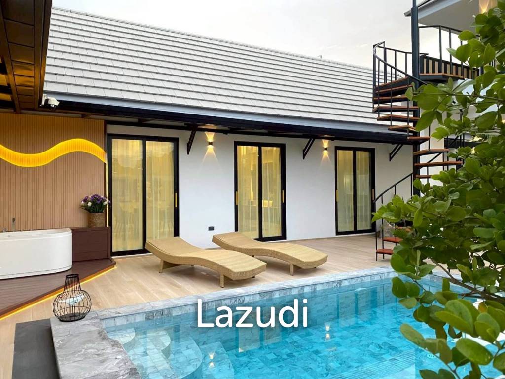 3 Beds 3 Baths 220 SQ.M. Modern Luxury Minimalist Pool Villa