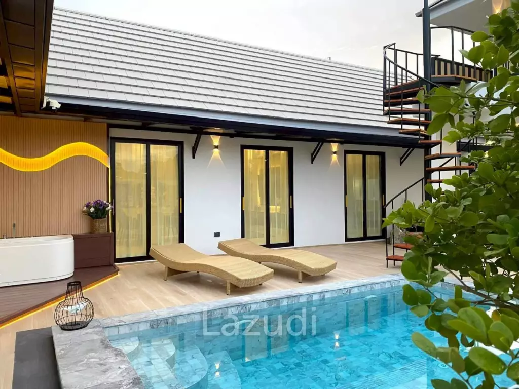 3 Beds 3 Baths 220 SQ.M. Modern Luxury Minimalist Pool Villa