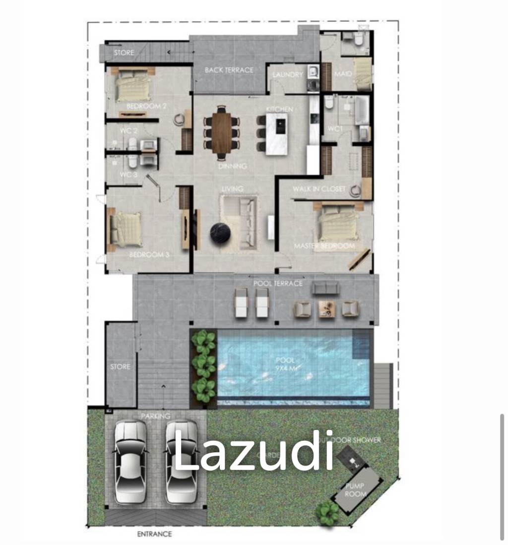 SIVANA HILLS : Luxury 4 Bed Pool Villa