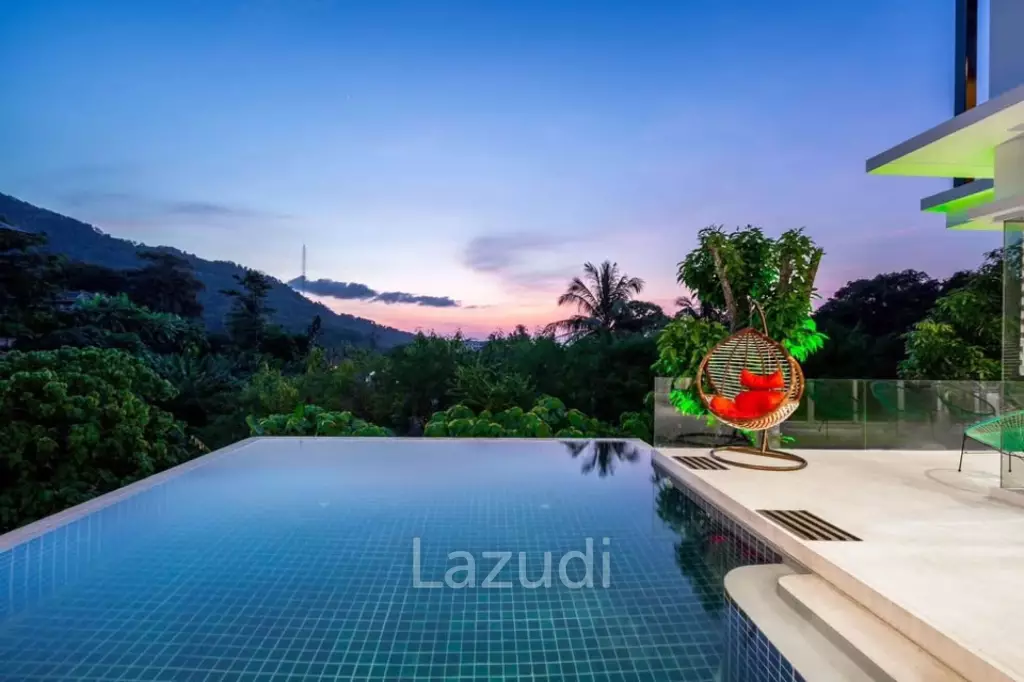 Seaview 5-bedroom Pool Villa near Kata Beach