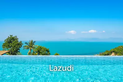 Luxury 3-Bedroom Sea View Pool Villa near Four Seasons Samui