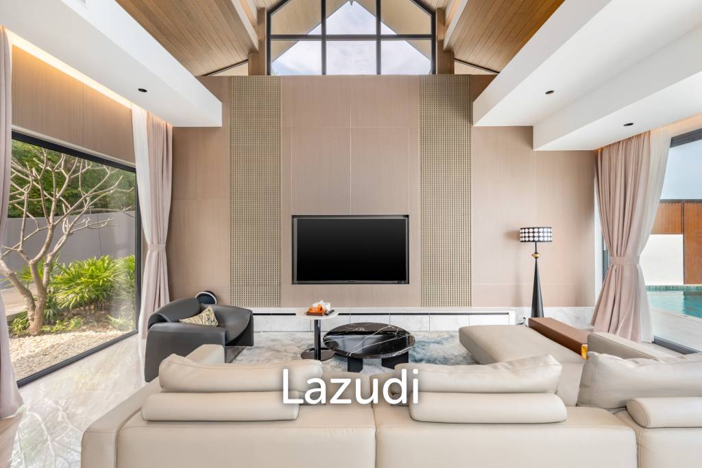 Luxury 3-Bedroom Sea View Pool Villa near Four Seasons Samui