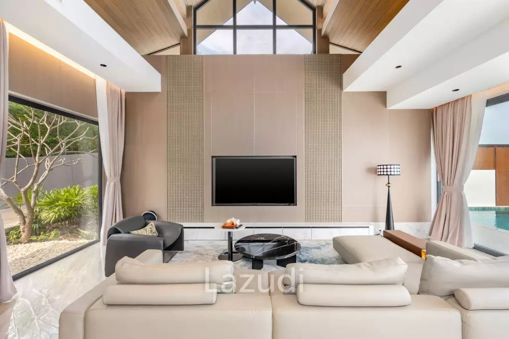 Luxury 3-Bedroom Sea View Pool Villa near Four Seasons Samui