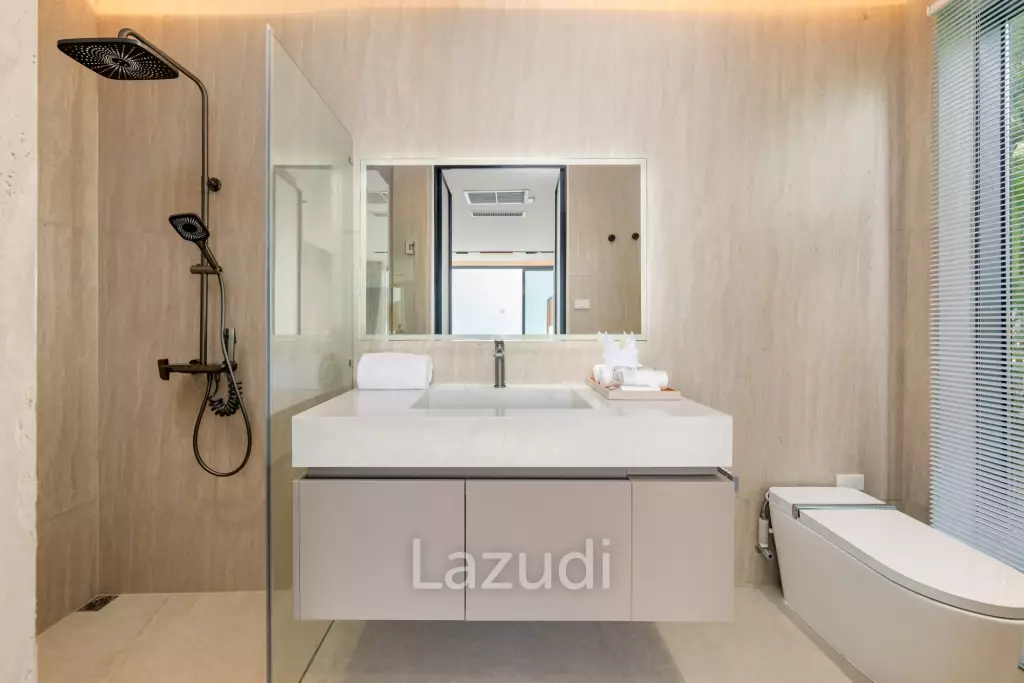 Luxury 3-Bedroom Sea View Pool Villa near Four Seasons Samui