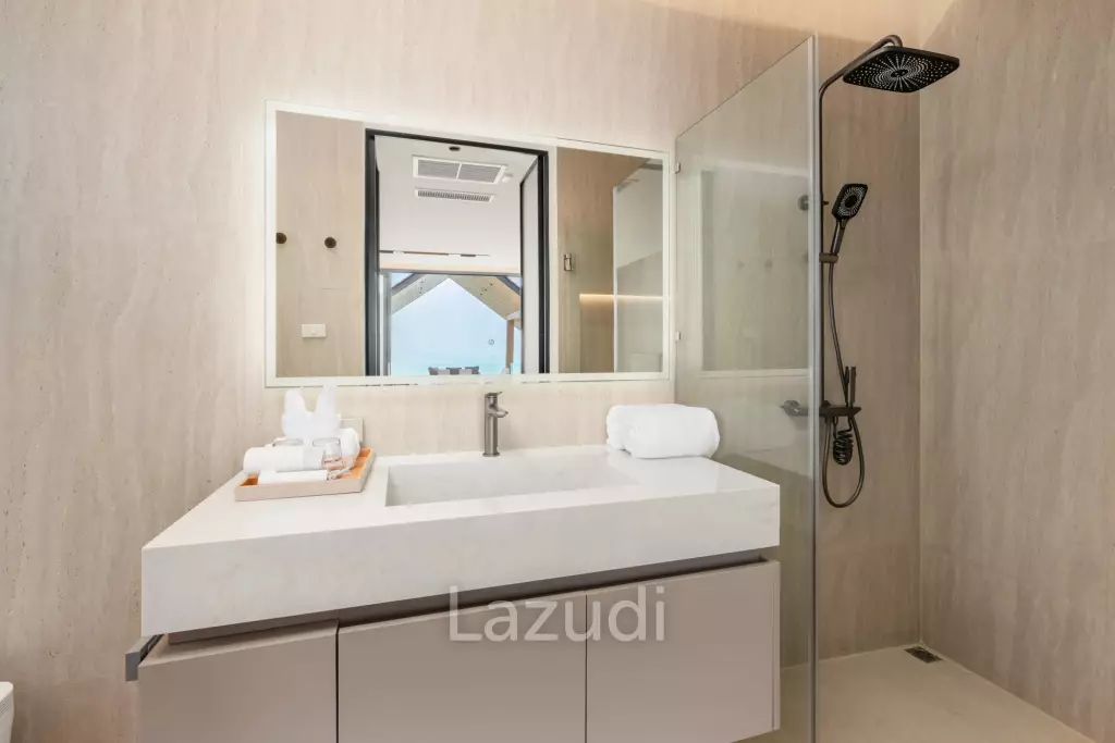 Luxury 3-Bedroom Sea View Pool Villa near Four Seasons Samui