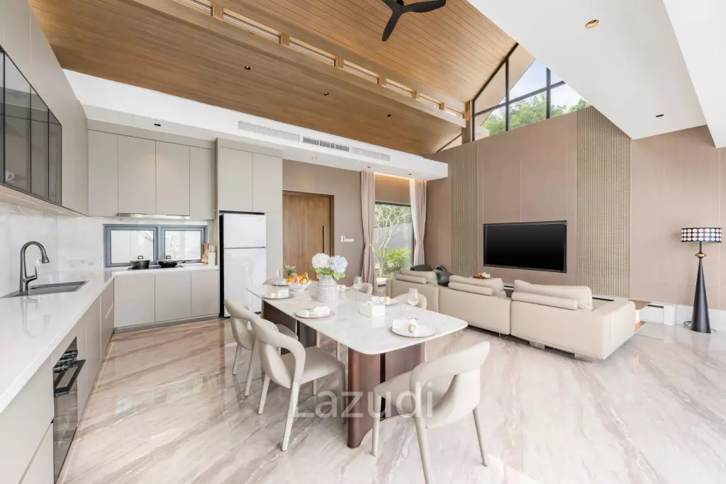 Luxury 3-Bedroom Sea View Pool Villa near Four Seasons Samui