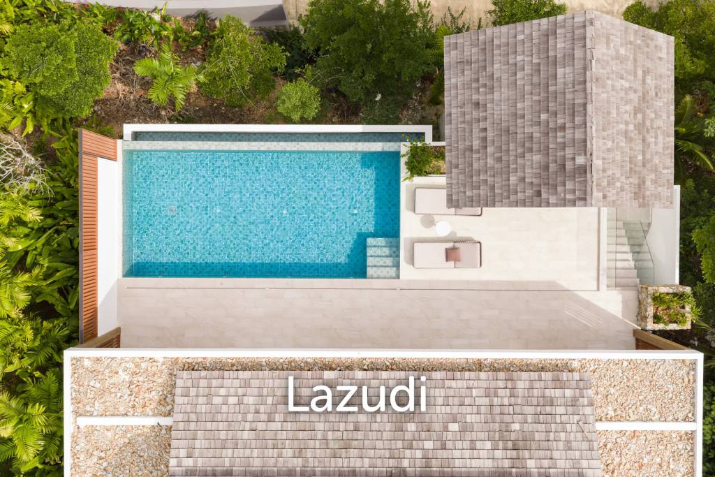 Luxury 3-Bedroom Sea View Pool Villa near Four Seasons Samui