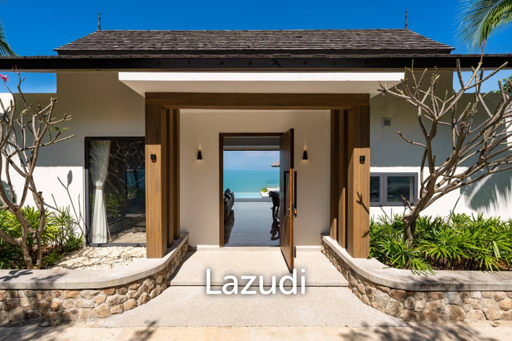 Luxury 3-Bedroom Sea View Pool Villa near Four Seasons Samui