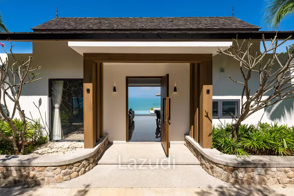 Luxury 3-Bedroom Sea View Pool Villa near Four Seasons Samui