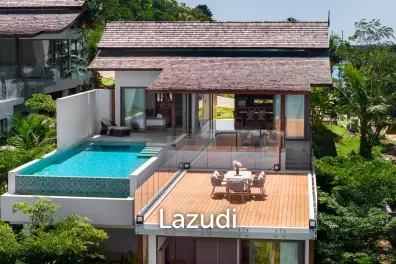 Luxury 3-Bedroom Sea View Pool Villa near Four Seasons Samui
