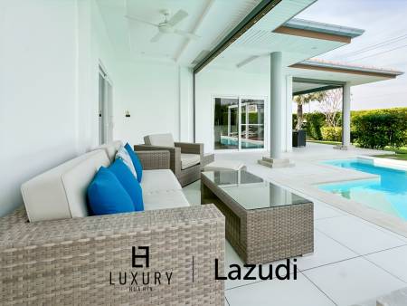 วิลล่า 3 ห้องนอนพร้อมสระว่ายน้ำในโครงการ Mali Signature ทับใต้ หัวหิน