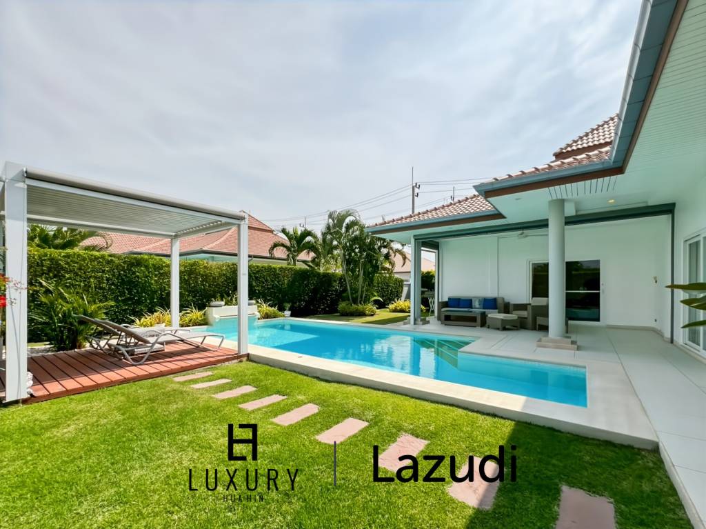 วิลล่า 3 ห้องนอนพร้อมสระว่ายน้ำในโครงการ Mali Signature ทับใต้ หัวหิน