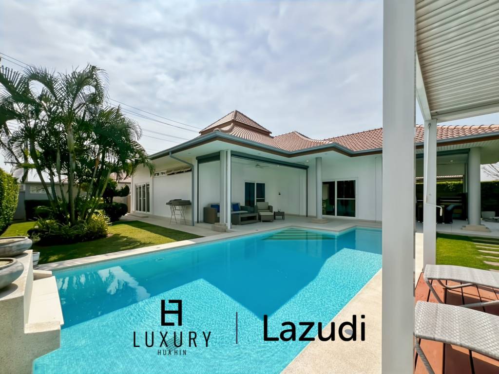 วิลล่า 3 ห้องนอนพร้อมสระว่ายน้ำในโครงการ Mali Signature ทับใต้ หัวหิน