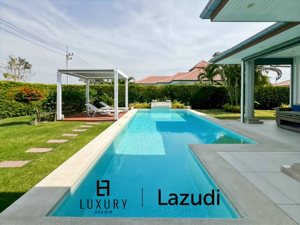 วิลล่า 3 ห้องนอนพร้อมสระว่ายน้ำในโครงการ Mali Signature ทับใต้ หัวหิน