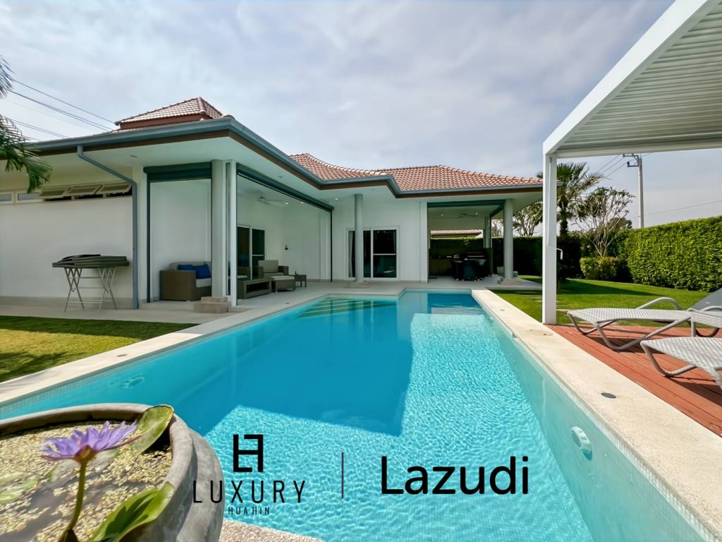วิลล่า 3 ห้องนอนพร้อมสระว่ายน้ำในโครงการ Mali Signature ทับใต้ หัวหิน