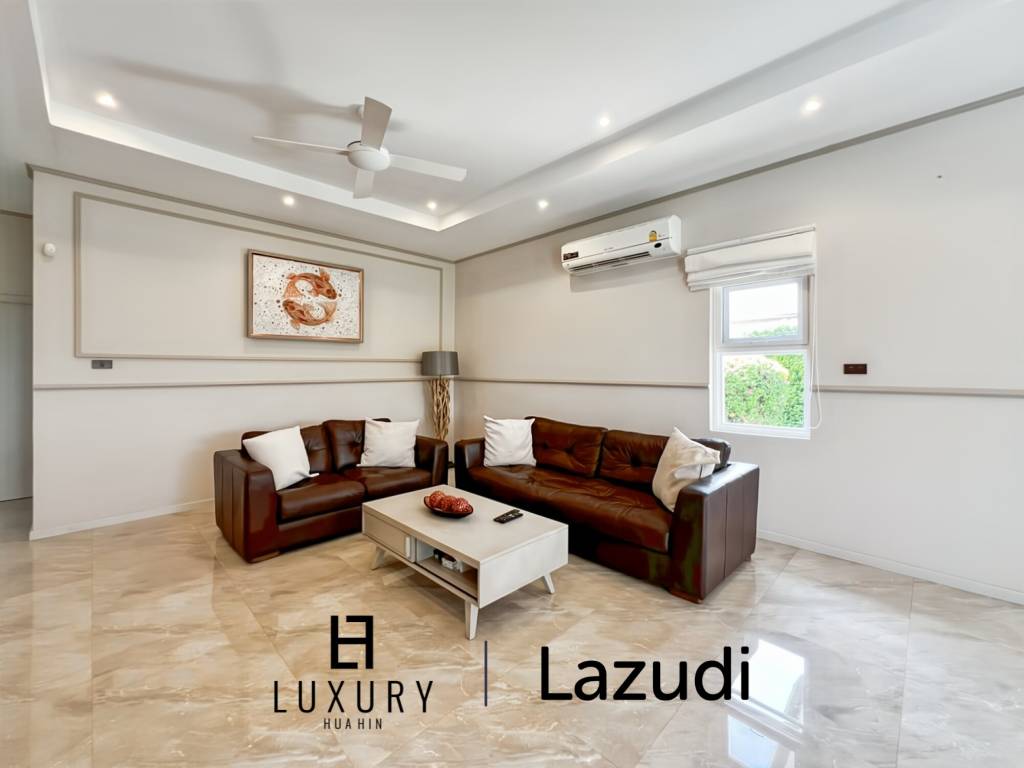 วิลล่า 3 ห้องนอนพร้อมสระว่ายน้ำในโครงการ Mali Signature ทับใต้ หัวหิน