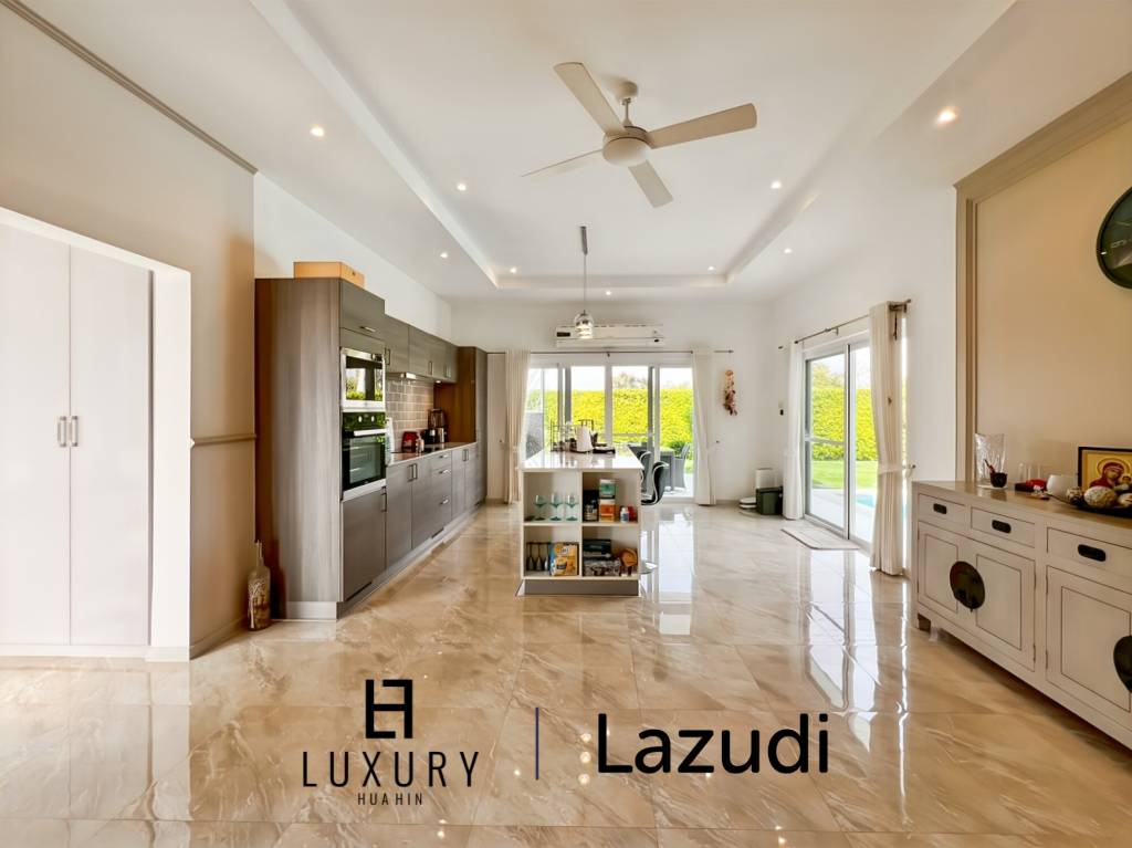 วิลล่า 3 ห้องนอนพร้อมสระว่ายน้ำในโครงการ Mali Signature ทับใต้ หัวหิน