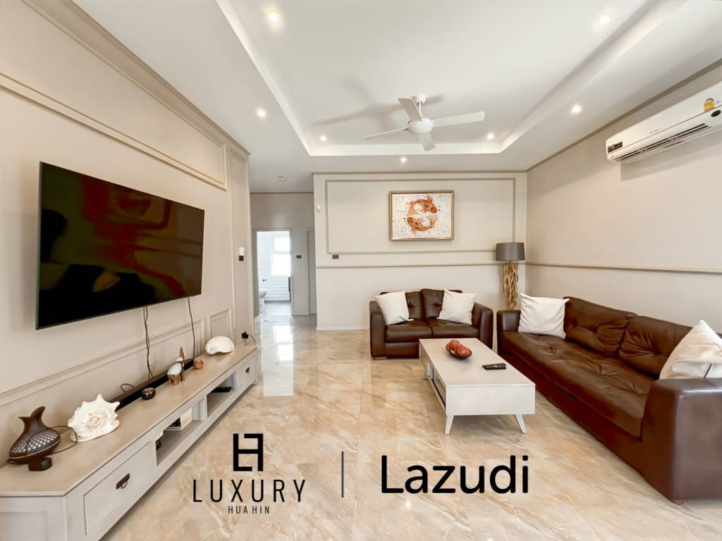 วิลล่า 3 ห้องนอนพร้อมสระว่ายน้ำในโครงการ Mali Signature ทับใต้ หัวหิน