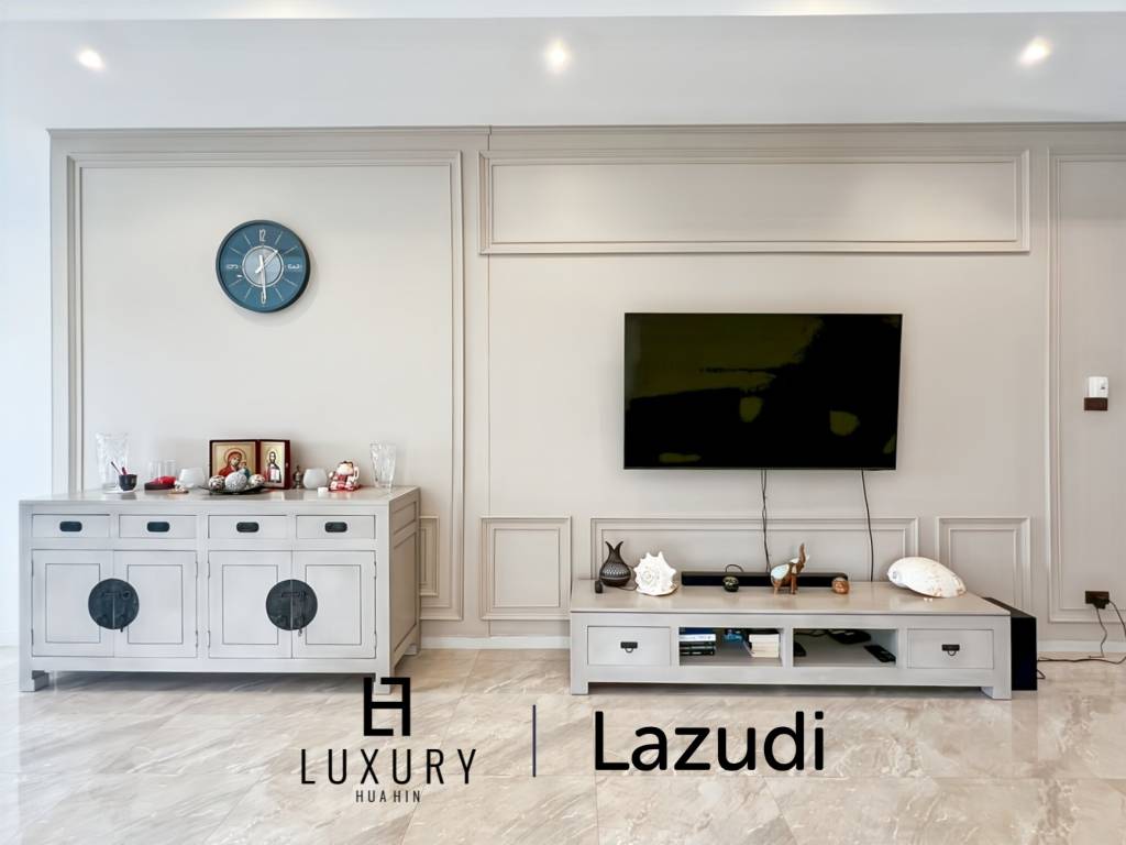 วิลล่า 3 ห้องนอนพร้อมสระว่ายน้ำในโครงการ Mali Signature ทับใต้ หัวหิน